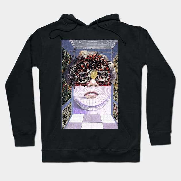 Face of Satoshi #4 Hoodie by CyberRex